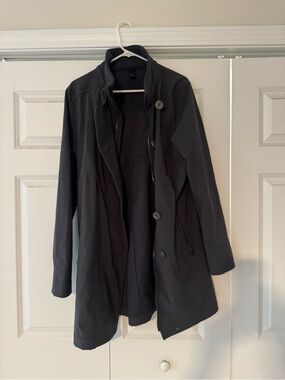 Prana Black Long Softshell Jacket